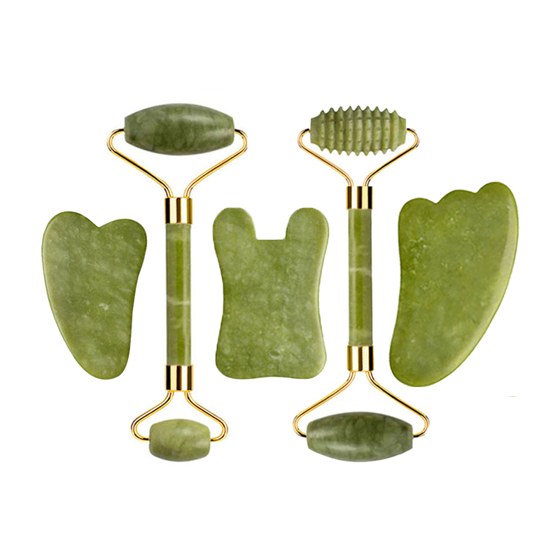Jade Roller Stone - Rolo de jade natural gua sha