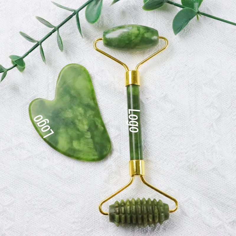 Conjunto de Rolo de Jade e Gua - Jade Roller Stone avaliação e preço