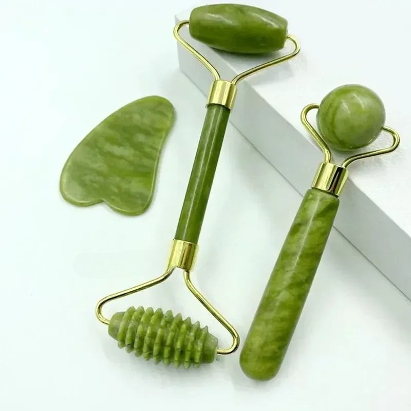 Massageador de rolo de jade na - Jade Roller Stone avaliação e preço
