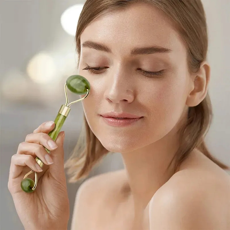 Rolo de jade natural gua sha c - Jade Roller Stone avaliação e preço