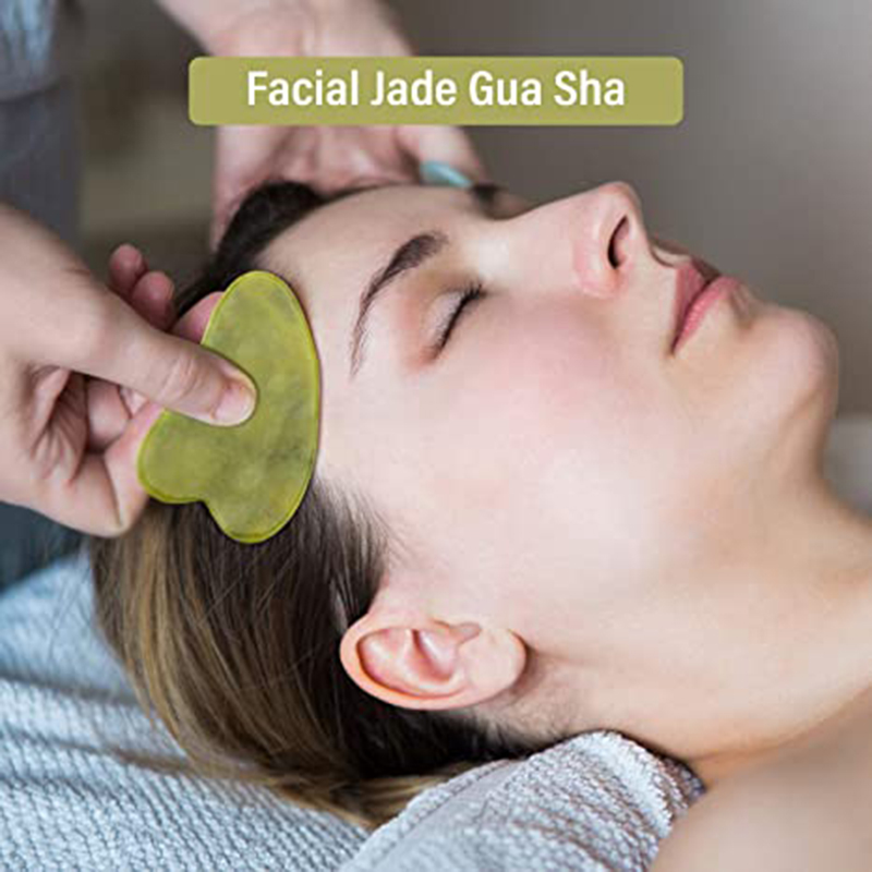 Rolo de jade natural gua sha c - Jade Roller Stone avaliação e preço